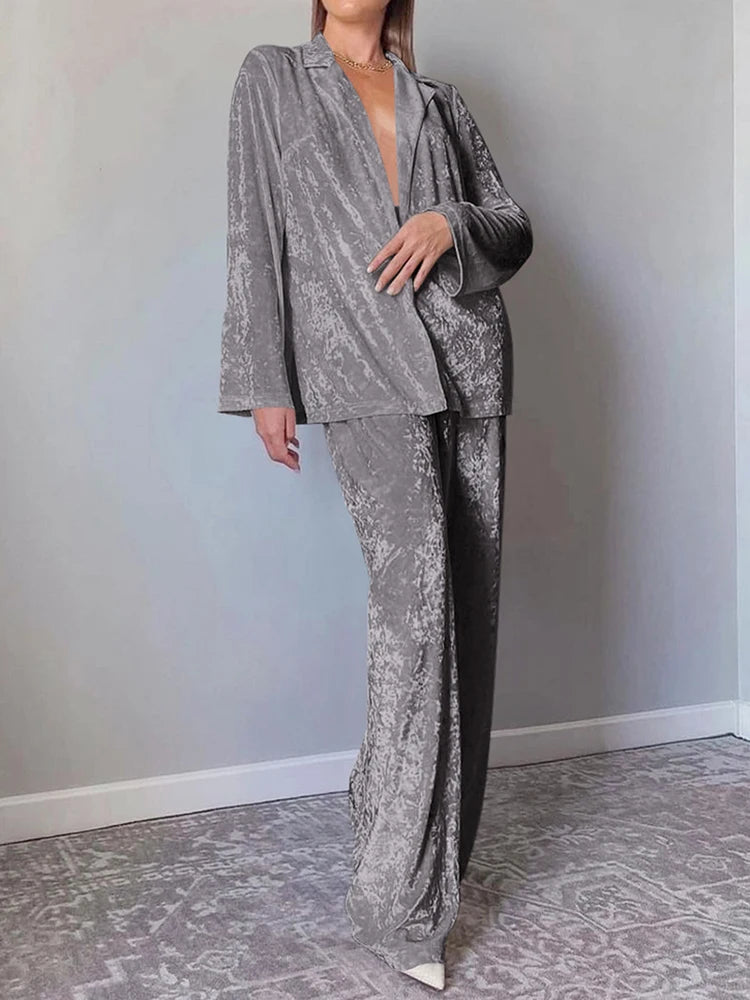 GAIA | Luxury Velvet Pajama Set