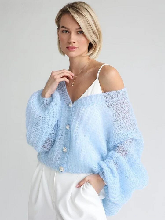 GAIA | Breezy Crochet Cardigan