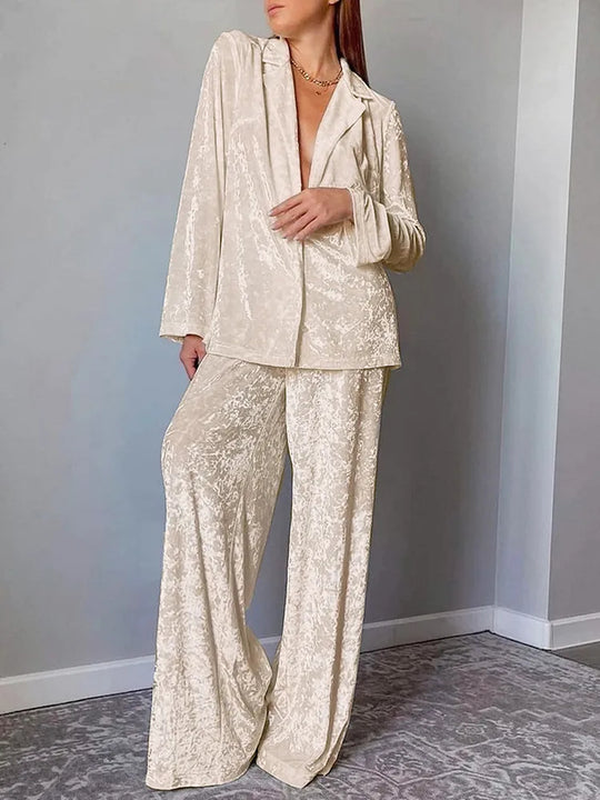 GAIA | Luxury Velvet Pajama Set