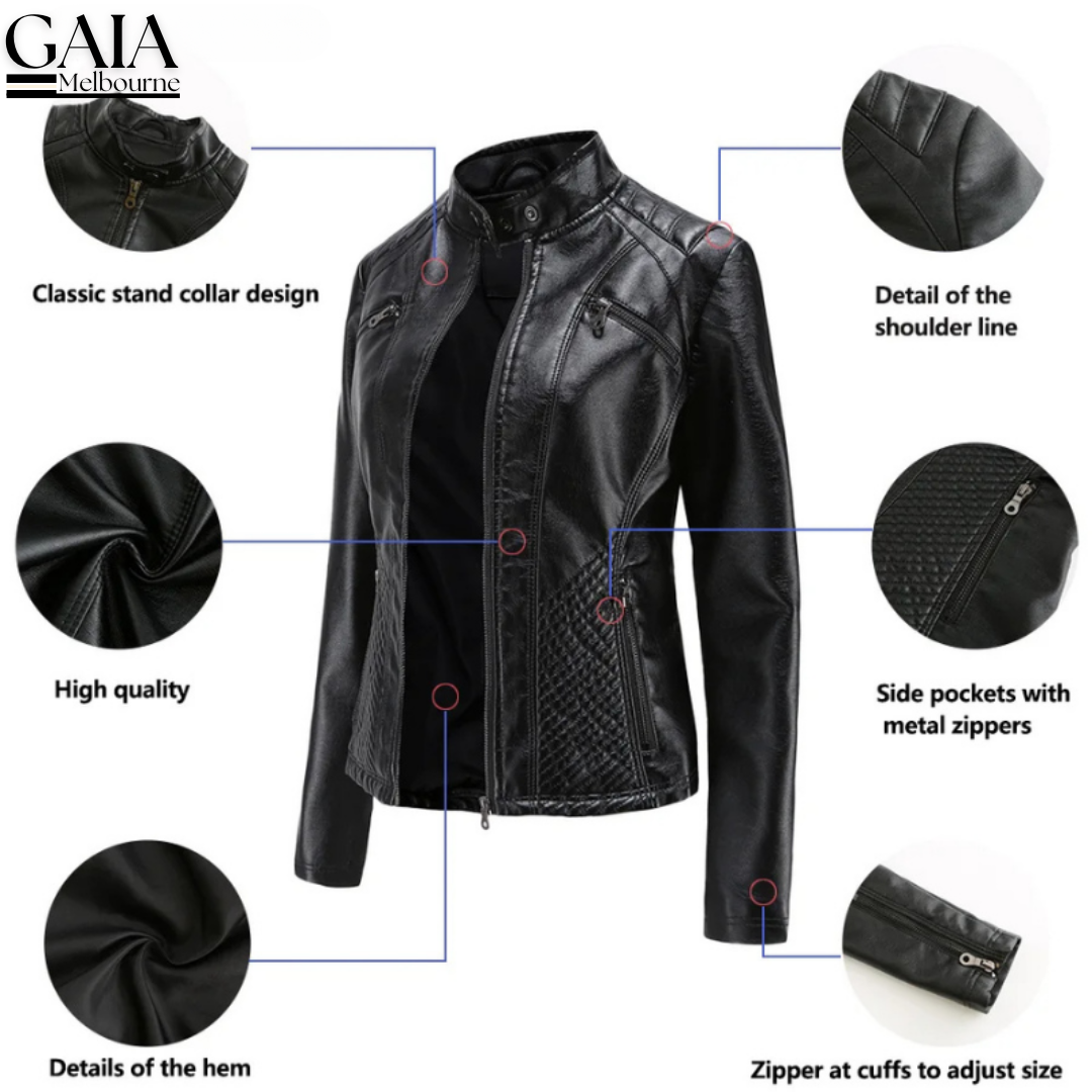 GAIA | Urban Leather Jacket