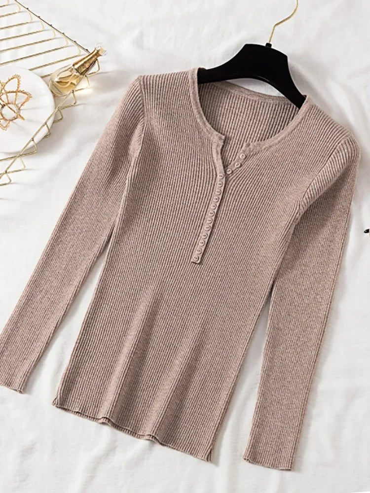 GAIA | Cozy V-Neck Sweater