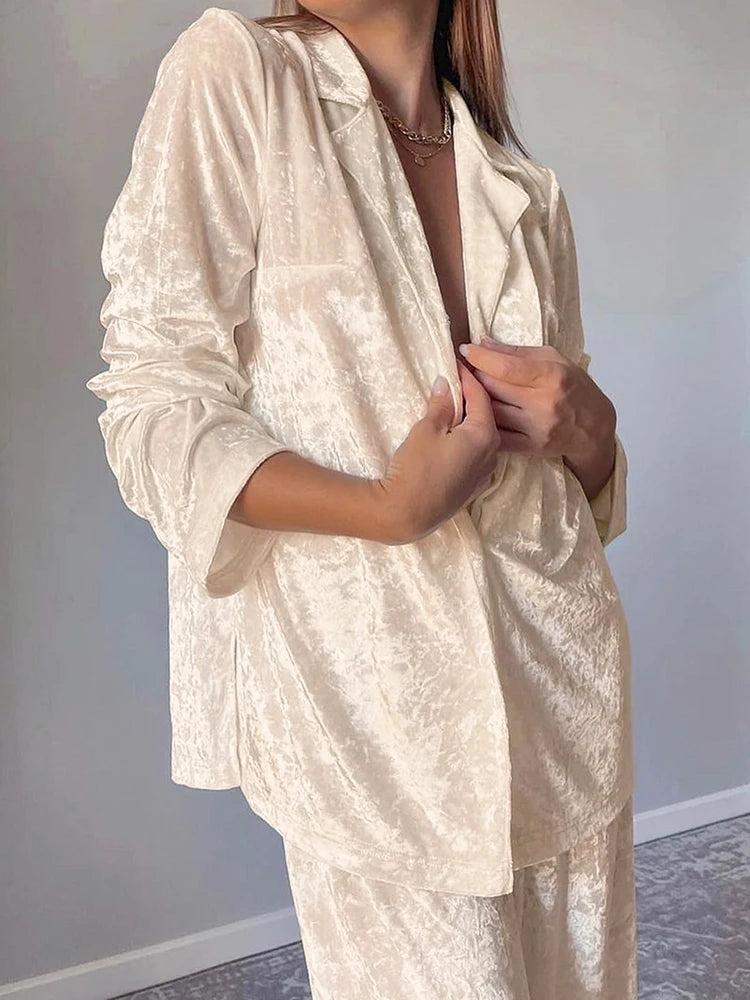 GAIA | Luxury Velvet Pajama Set