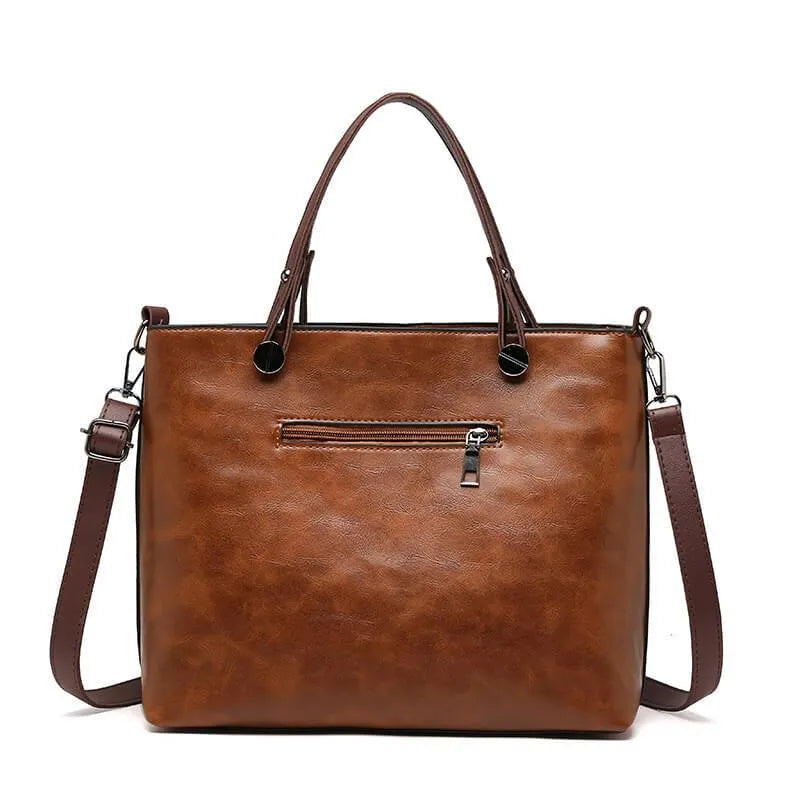 GAIA | Luxe Leather Shoulder Bag