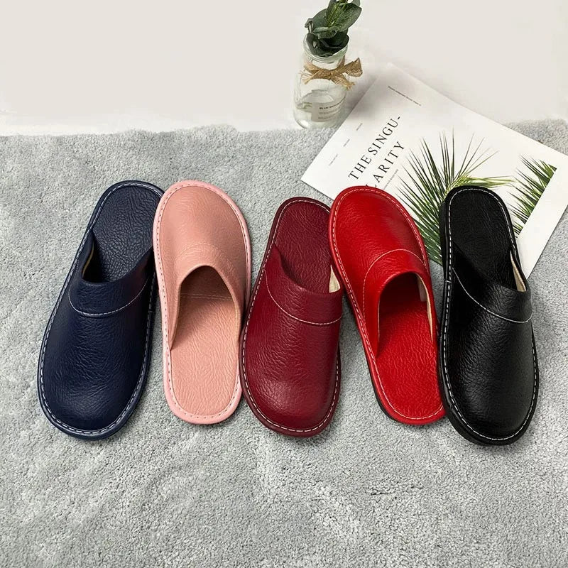 GAIA | Leather Men's Slippers