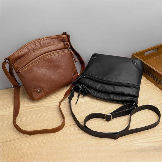 GAIA | Leather Shoulder Bag