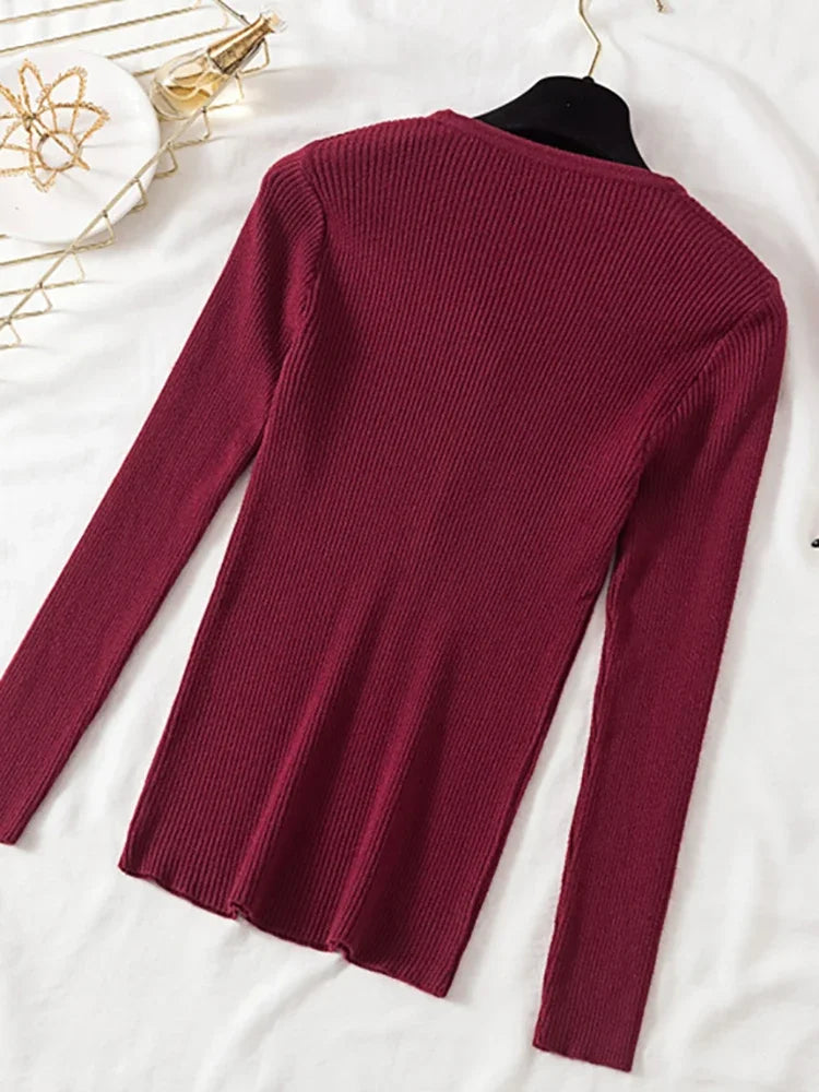 GAIA | Cozy V-Neck Sweater