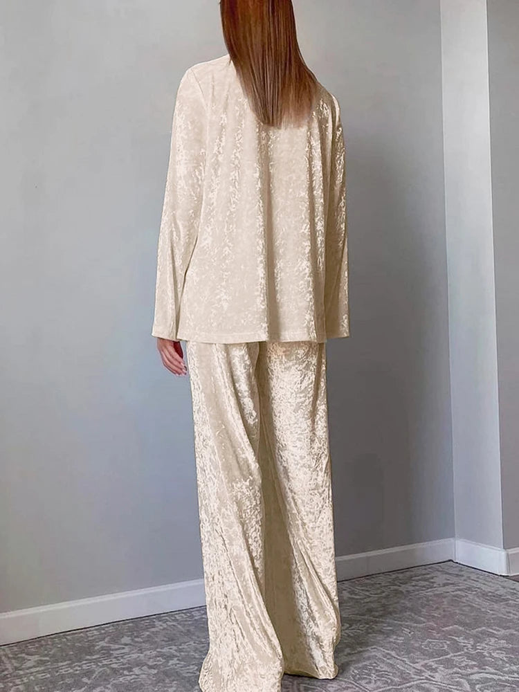 GAIA | Luxury Velvet Pajama Set