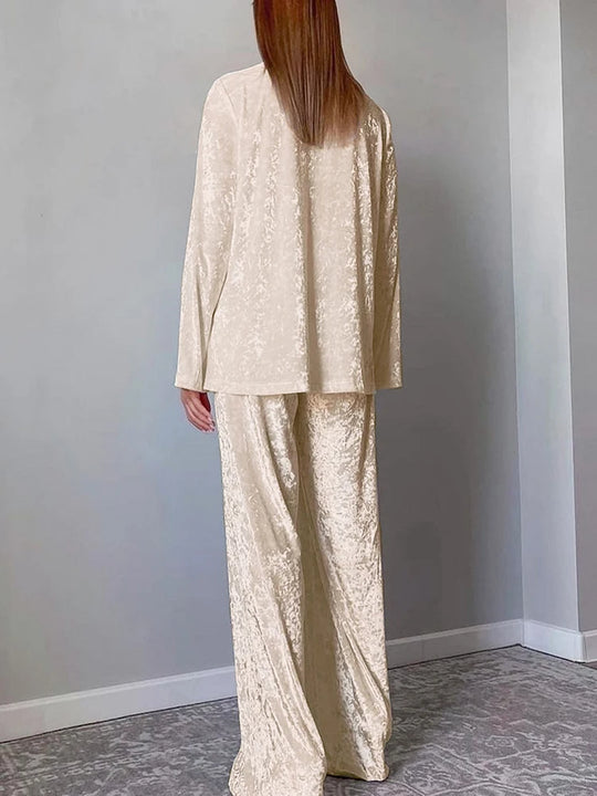 GAIA | Luxury Velvet Pajama Set