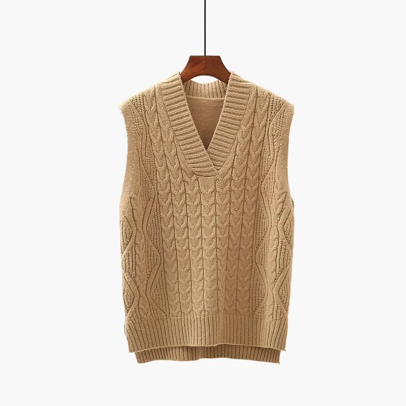 GAIA | V-Neck Sweater Vest