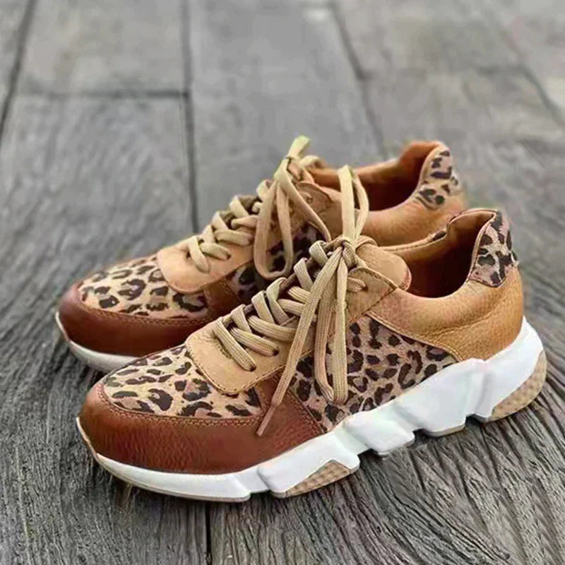 GAIA | Leopard Print Sneakers