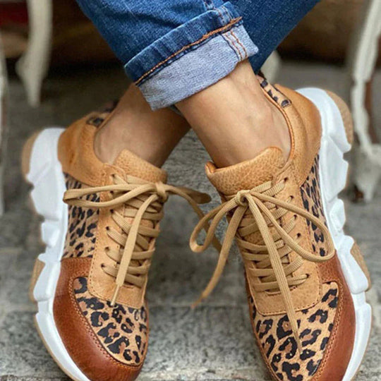 GAIA | Leopard Print Sneakers