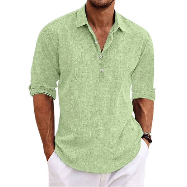 GAIA | Linen Polo