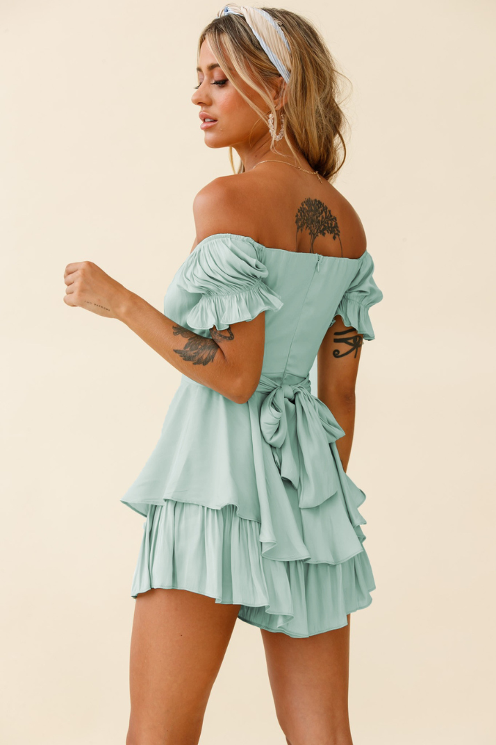 Minerva™ - Off Shoulder Playsuit