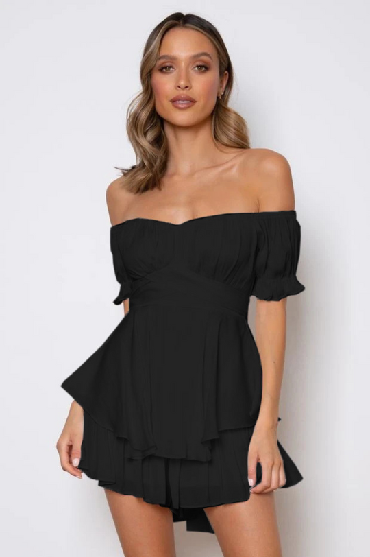 Minerva™ - Off Shoulder Playsuit