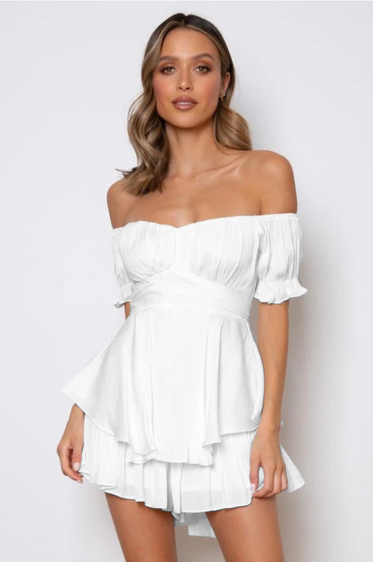 Minerva™ - Off Shoulder Playsuit