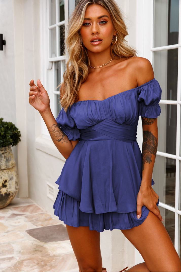 Minerva™ - Off Shoulder Playsuit